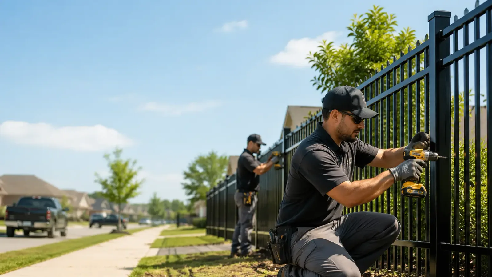 Metal Fence Installation in Columbus, KS